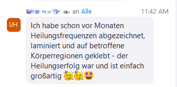 Testimonial Ulrike Hellinger · Frequenzen zum Aufmalen